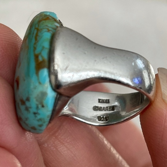Studio BARSE turquoise sterling silver ring - Picture 9 of 9